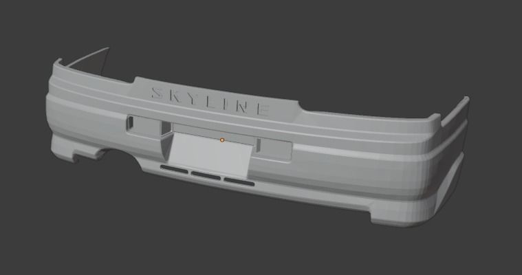 Valorisatoin for AOSHIMA model kits NISSAN GTR R34 from FastFuri 3D print model_15