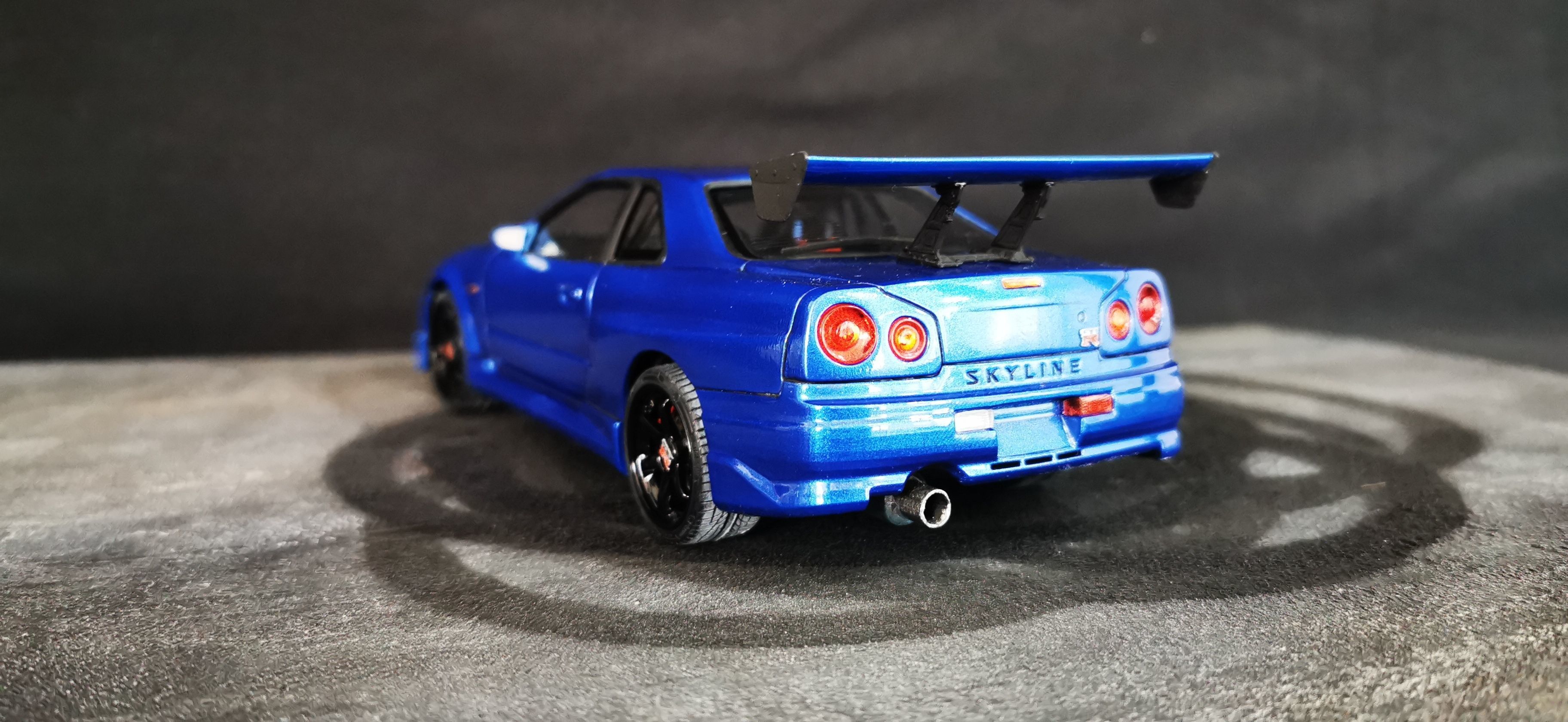 Valorisatoin for AOSHIMA model kits NISSAN GTR R34 from FastFuri 3D print model_1