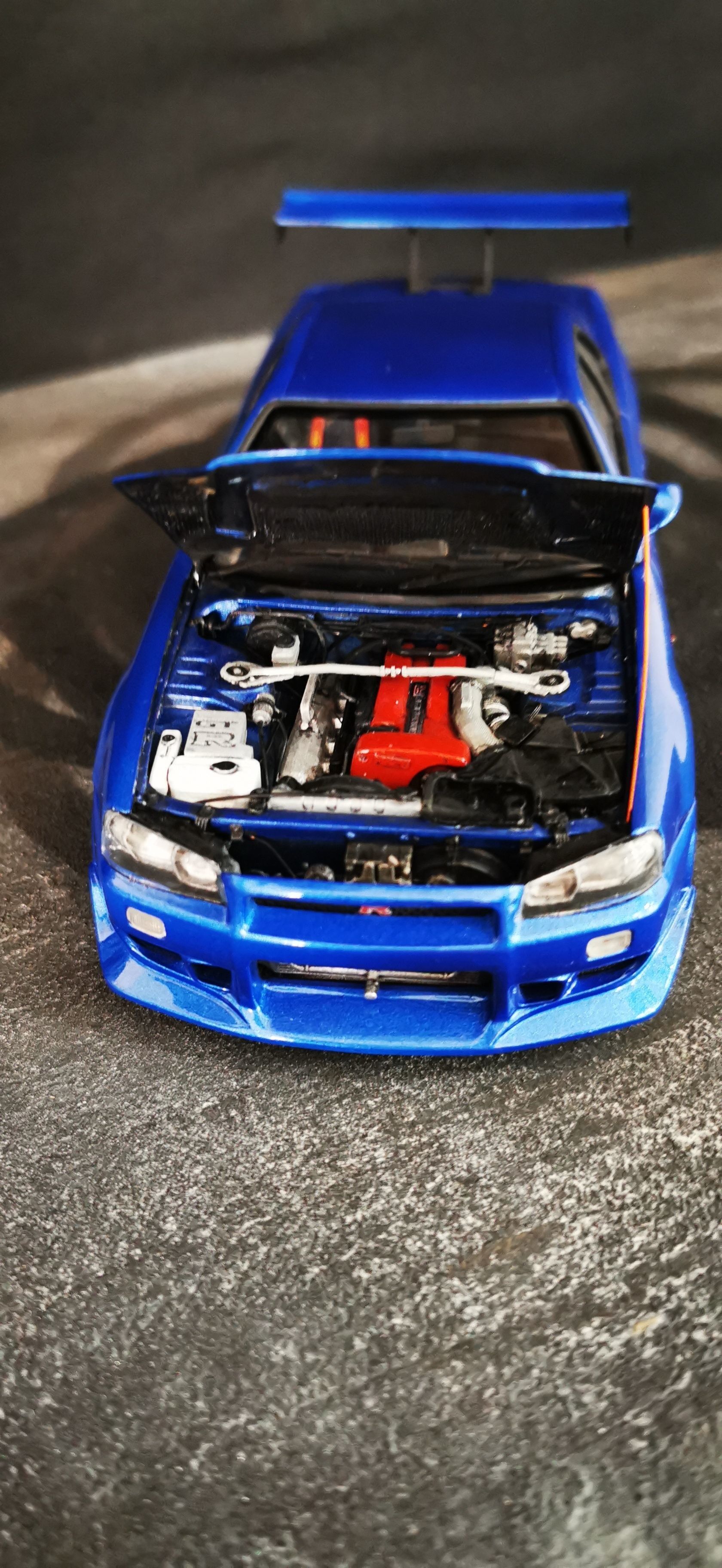 Valorisatoin for AOSHIMA model kits NISSAN GTR R34 from FastFuri 3D print model_2