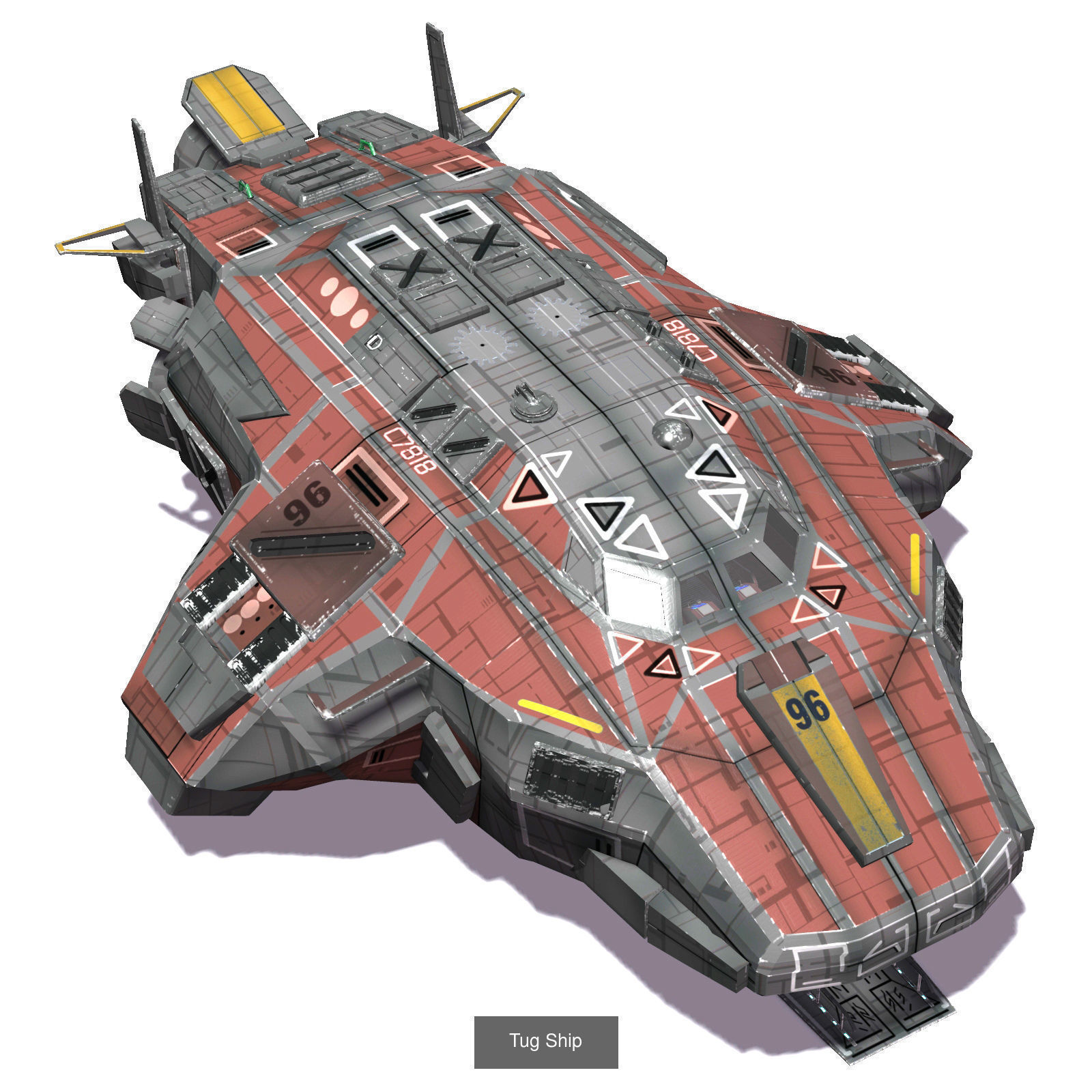 Space Ship Pack  3D Model Collection_2