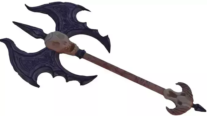 Stylized War-Axe - GameReady
