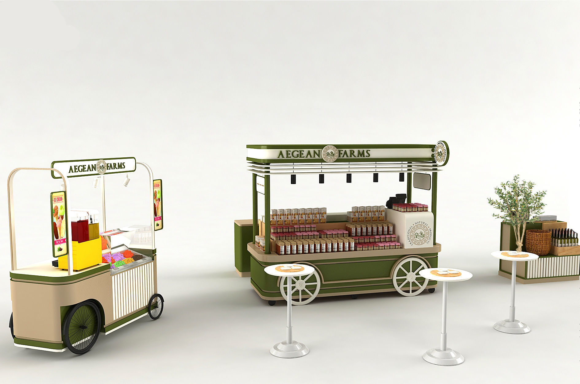 POP Stand 3D model  3D model_2