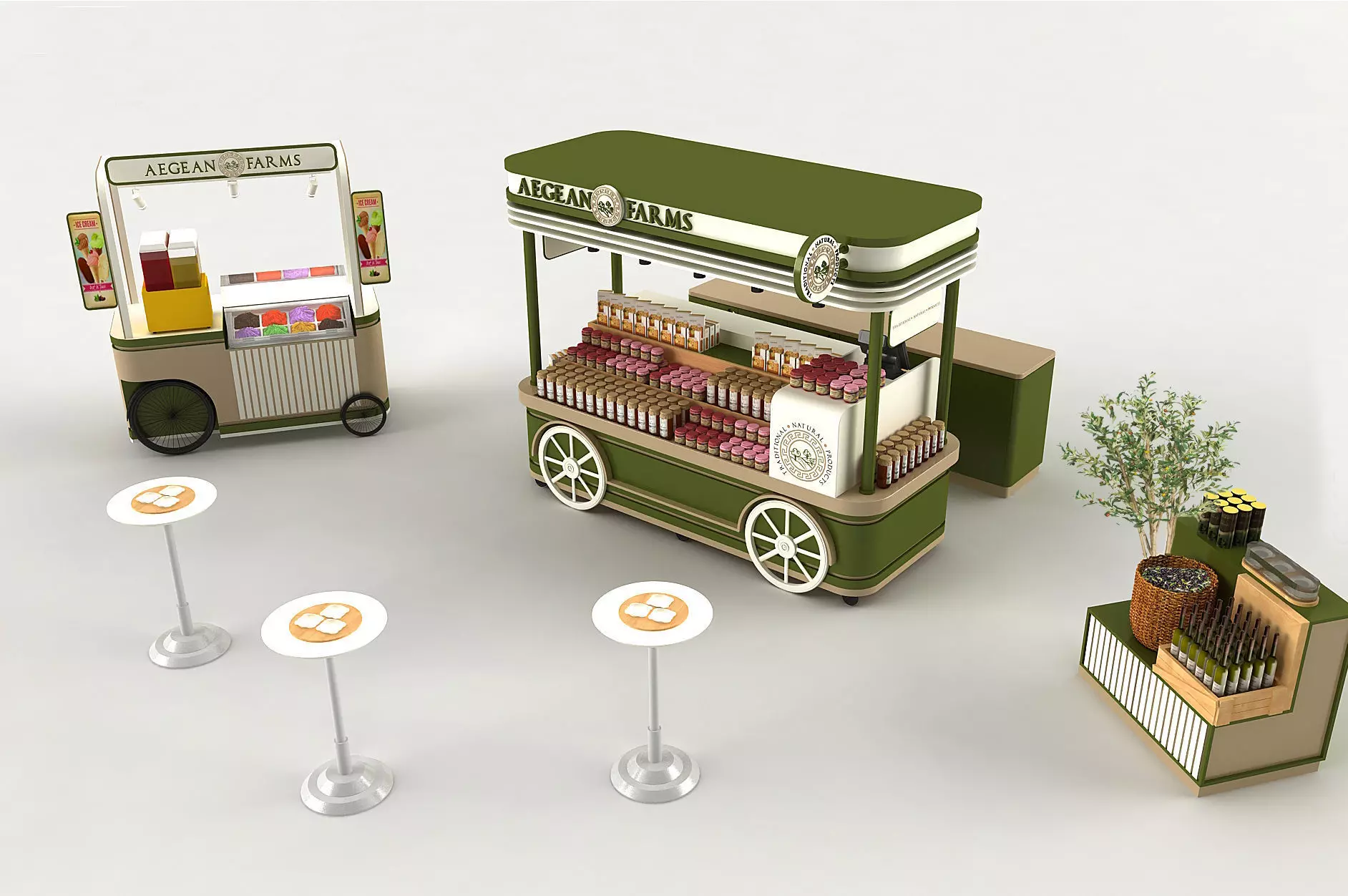 POP Stand 3D model  3D model_0