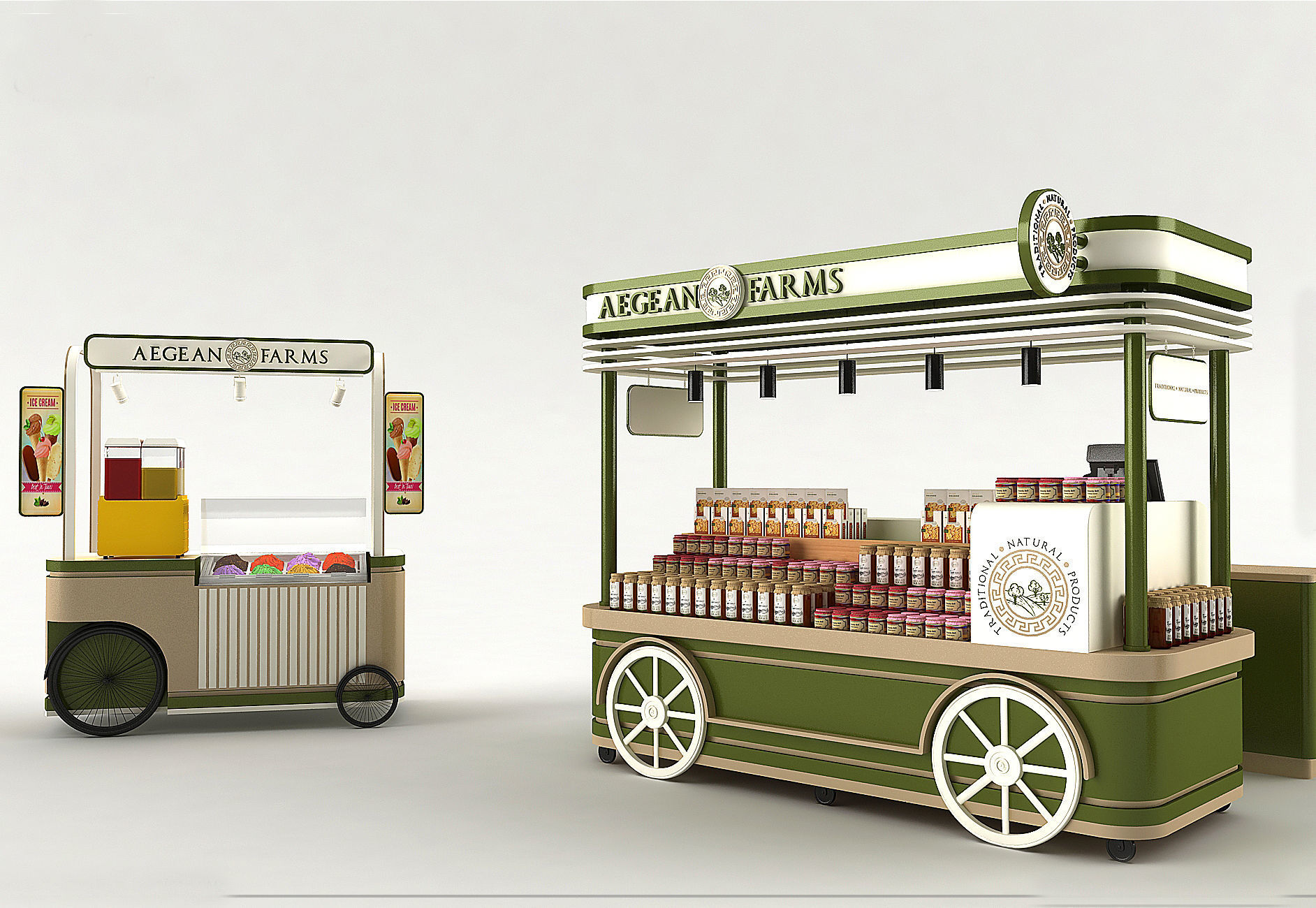 POP Stand 3D model  3D model_4