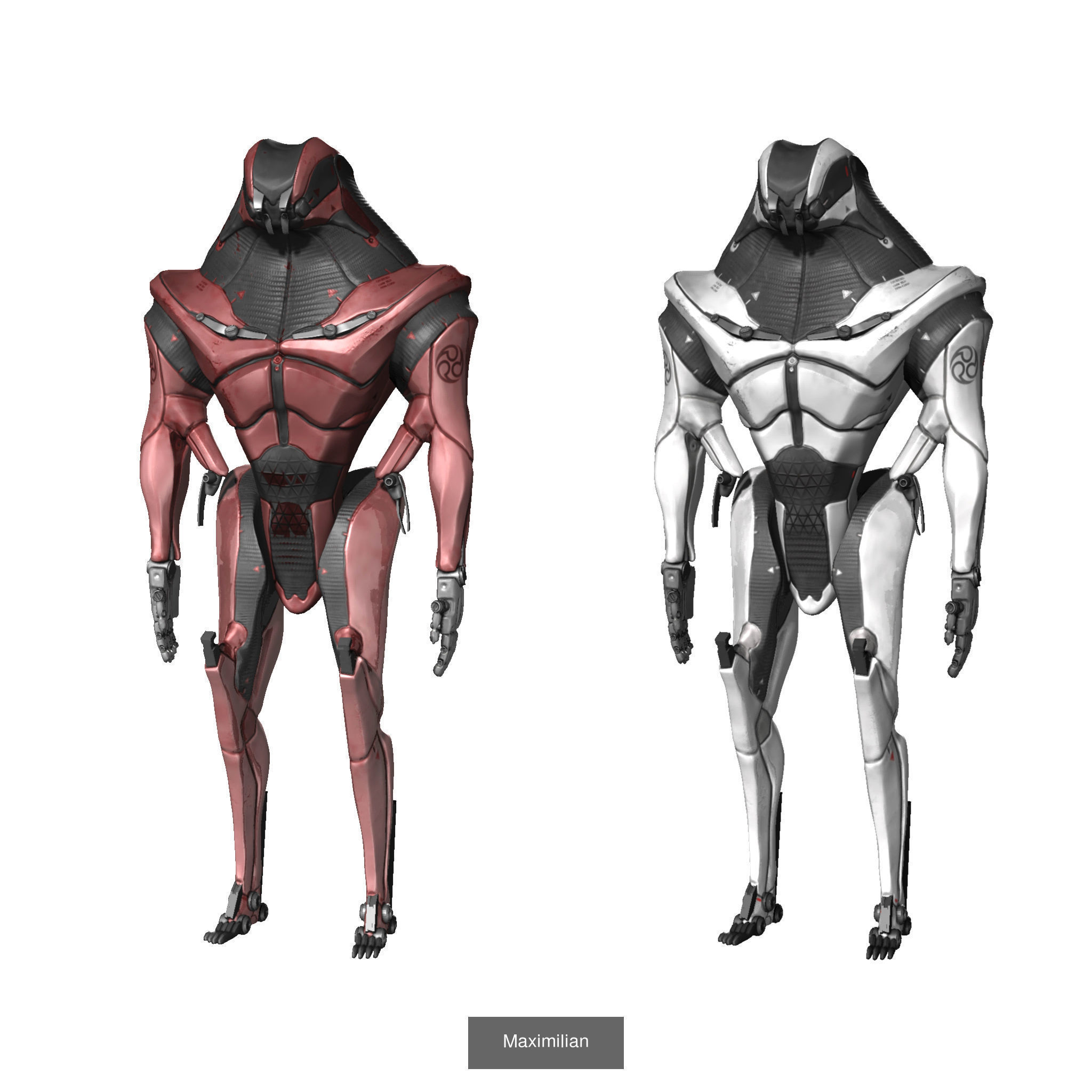 Science Fiction Characters 3D Model Collection_2