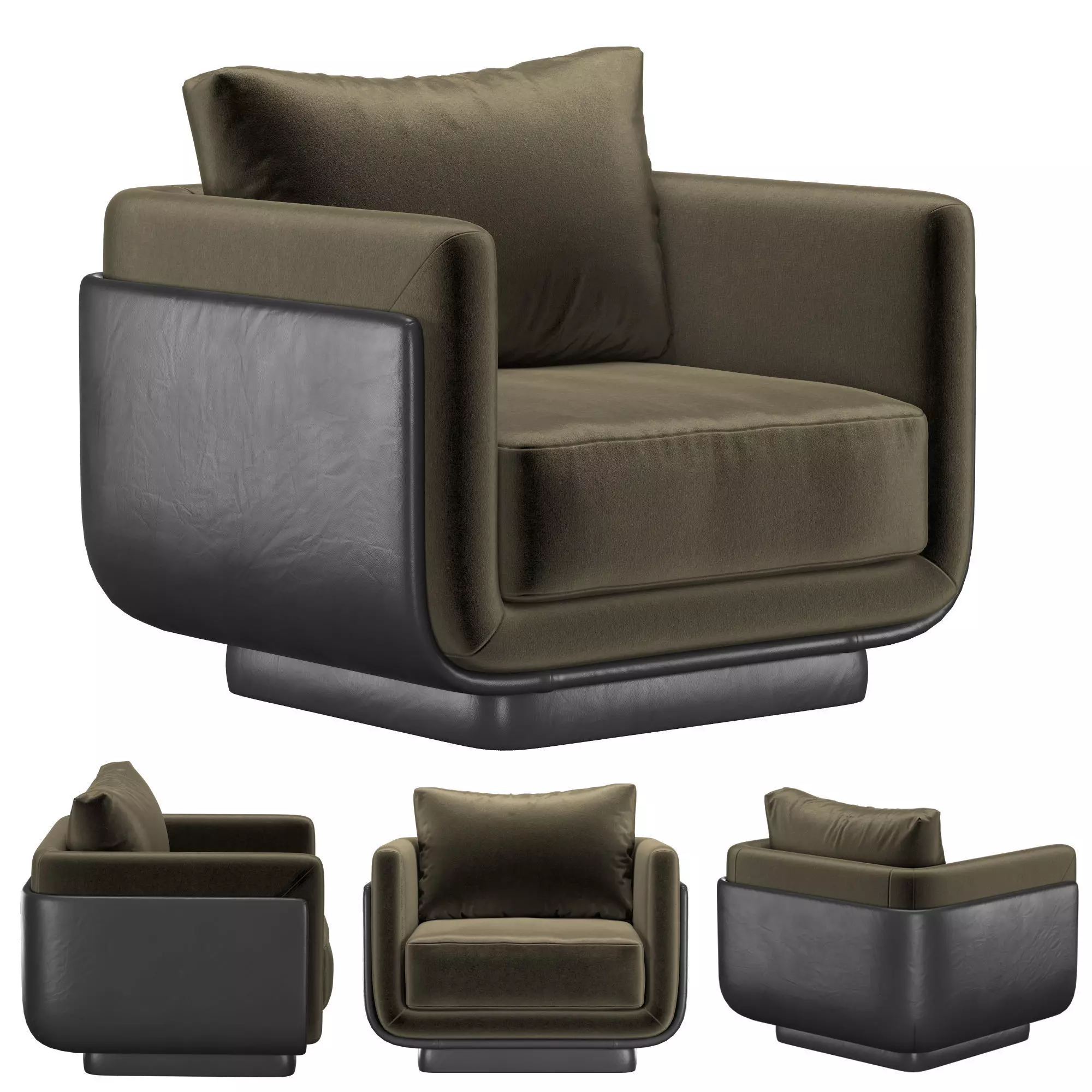 EBISU ARMCHAIR 3D model_0