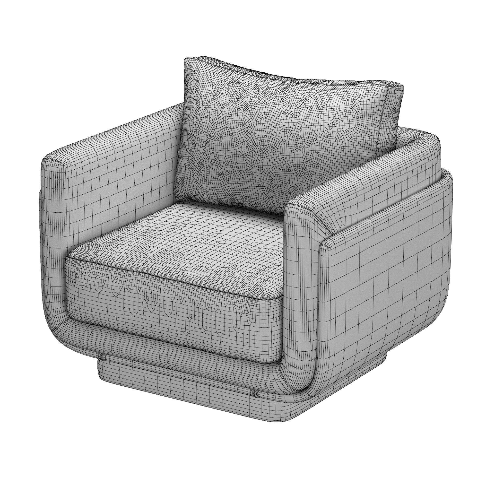 EBISU ARMCHAIR 3D model_6