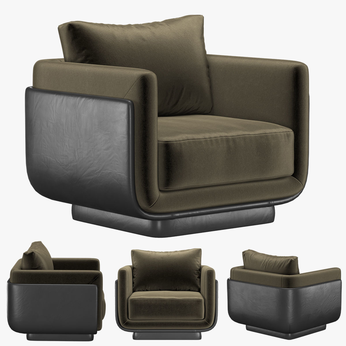 EBISU ARMCHAIR 3D model_7