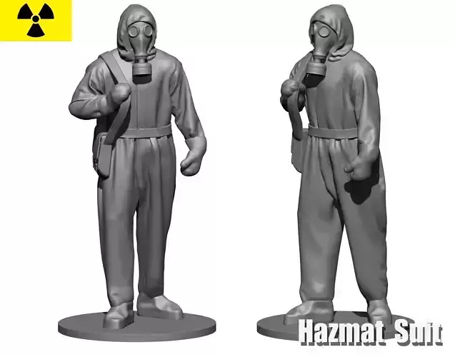 Hazmat suit  3D print model