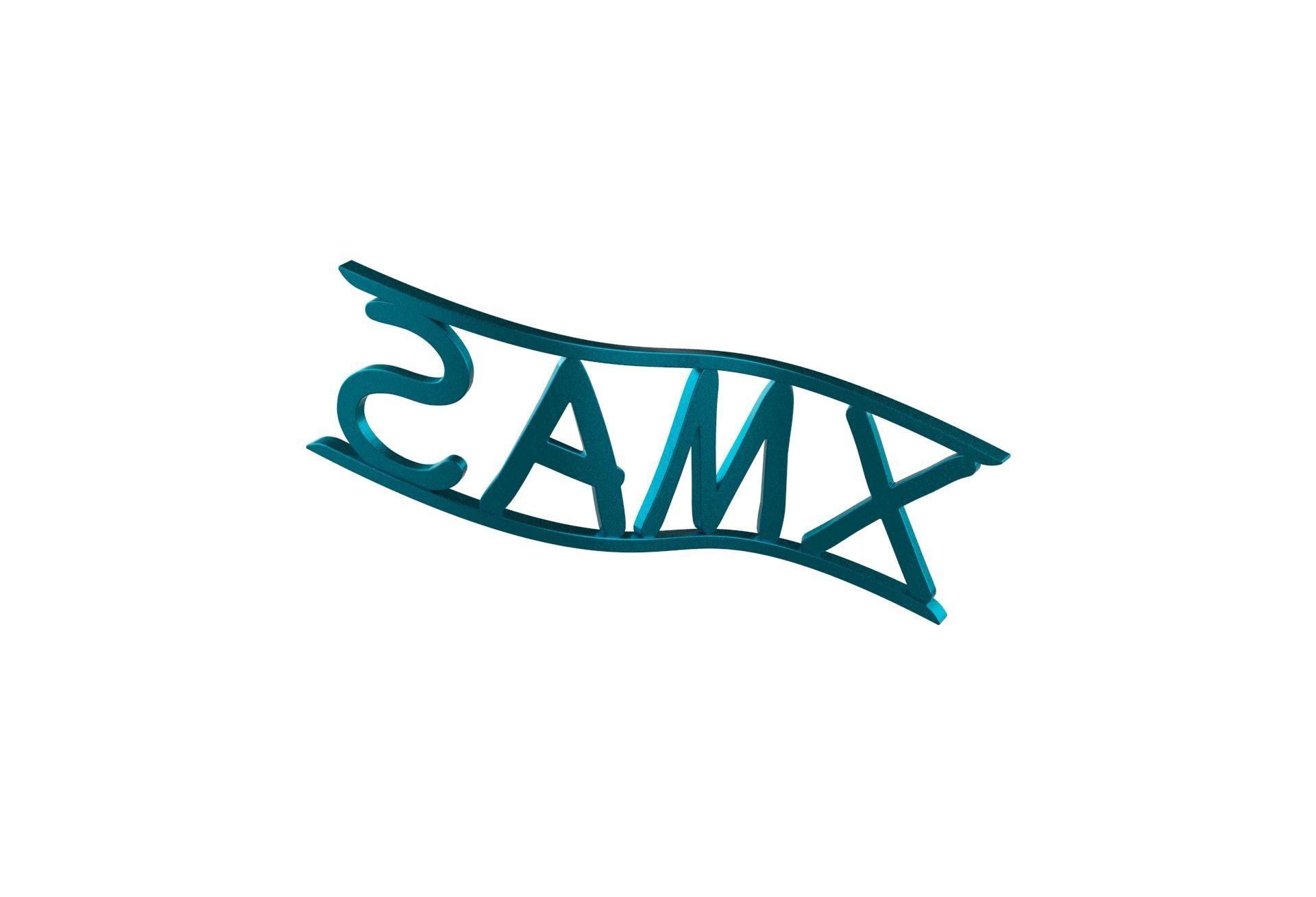 Christmas Xmas Tree Logo Decoration 3D print model_10