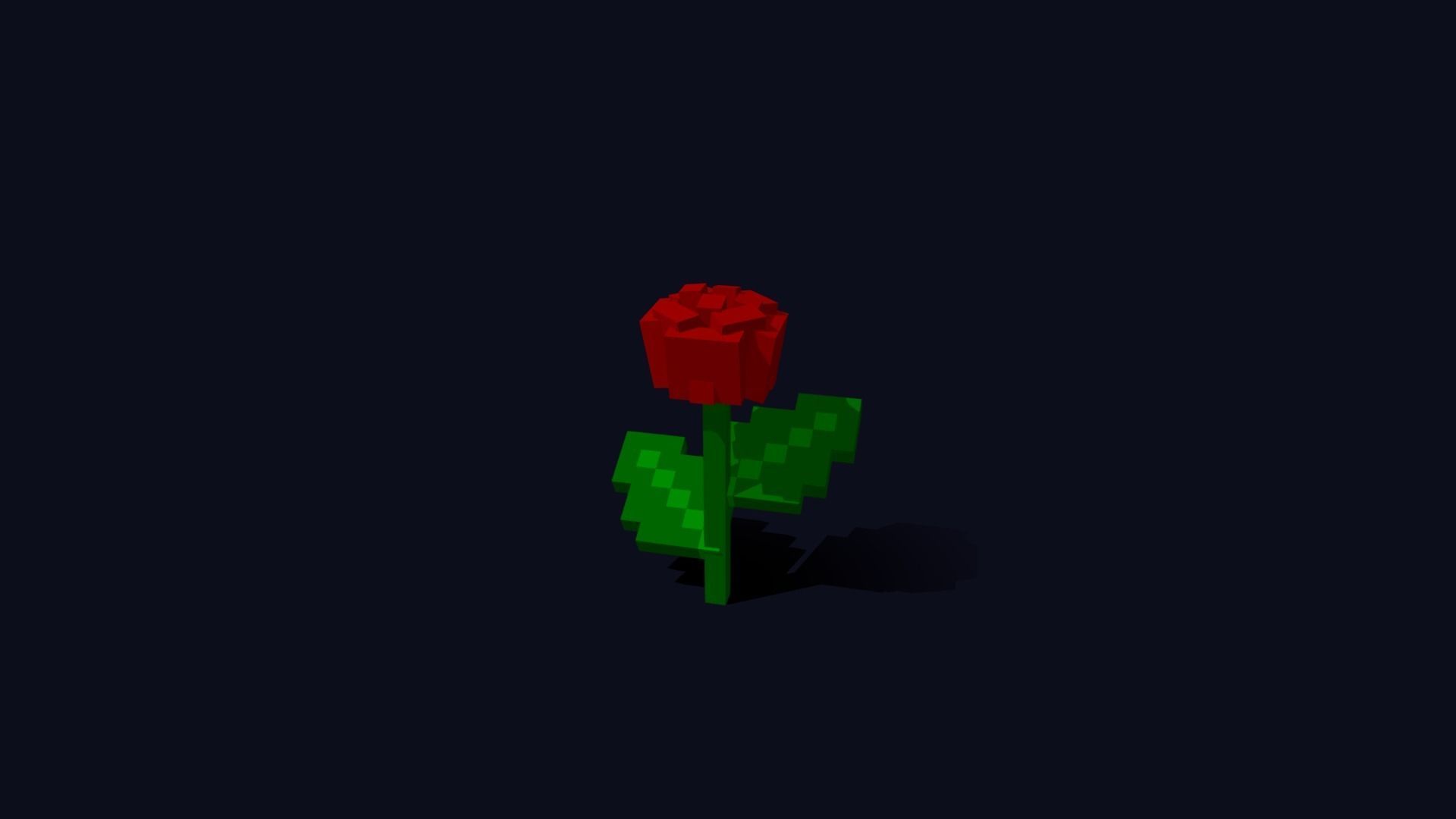 Plants Pack - 3D Voxel Low Poly Models Low-poly 3D model_3