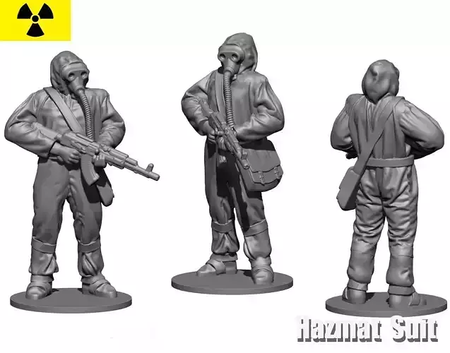 Hazmat suit  3D print model