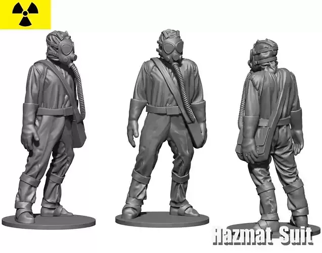 Hazmat suit  3D print model