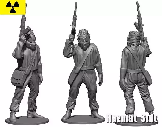 Hazmat suit  3D print model