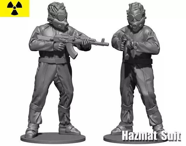 Hazmat suit 3D print model