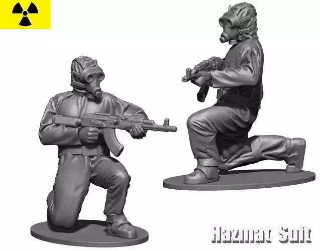 Hazmat suit  8 3D print model