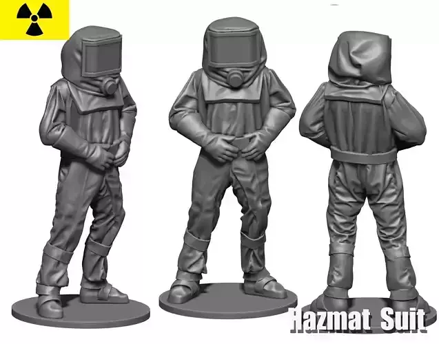 Hazmat suit  3D print model