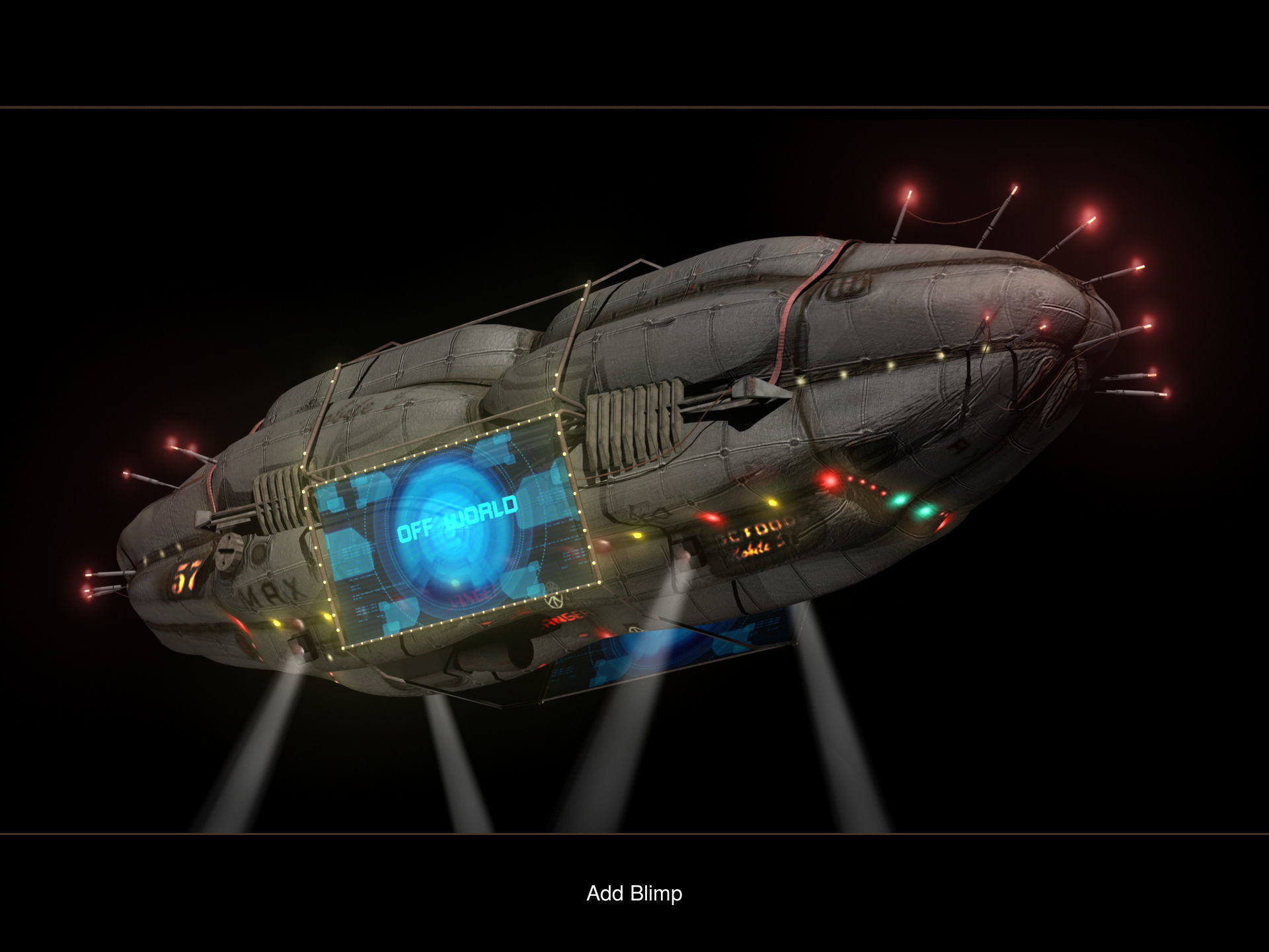 Blade Runner Type Vehicles 3D Model Collection_4