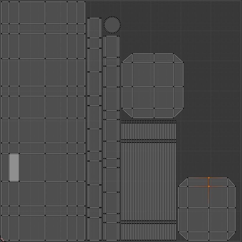 Stylized hammer with leather straps PBR-low-poly game ready Low-poly 3D model_8