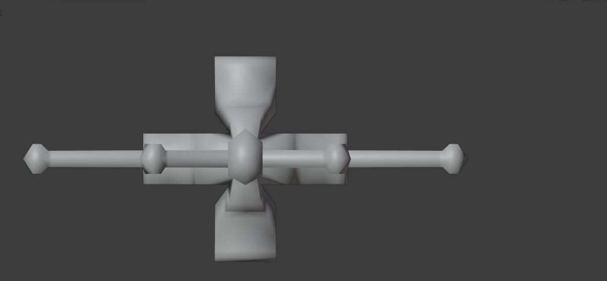 MANNEQUIN 3D MODEL - AR - VR - GAME READY Low-poly 3D model_16