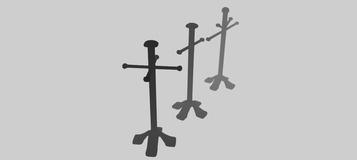 MANNEQUIN 3D MODEL - AR - VR - GAME READY Low-poly 3D model_10