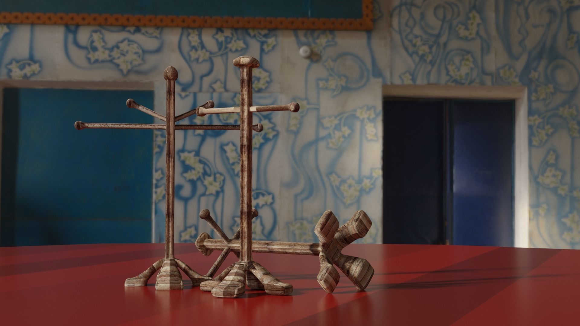 MANNEQUIN 3D MODEL - AR - VR - GAME READY Low-poly 3D model_1