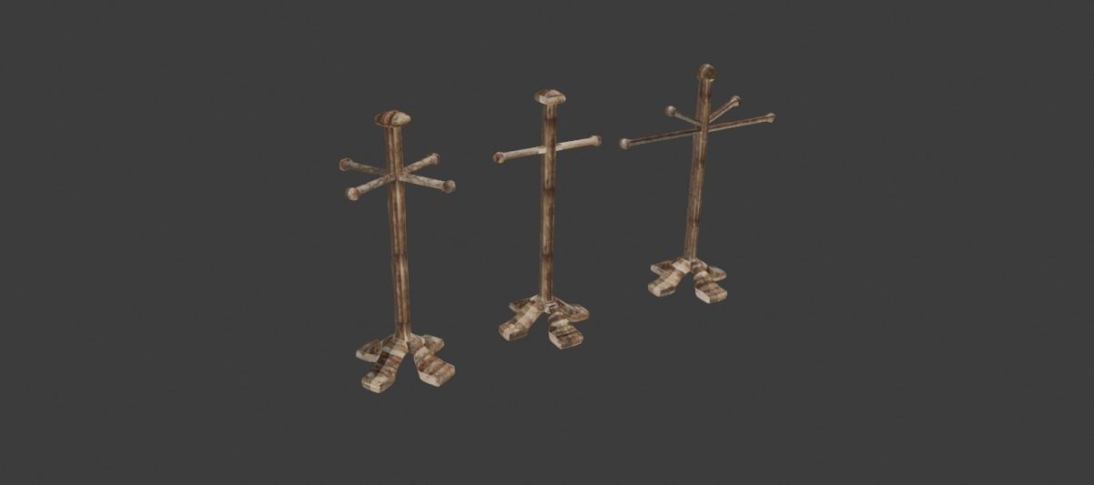 MANNEQUIN 3D MODEL - AR - VR - GAME READY Low-poly 3D model_6