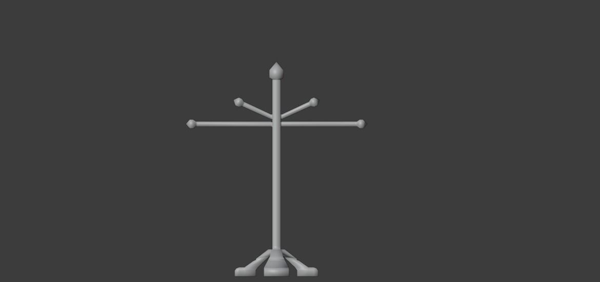 MANNEQUIN 3D MODEL - AR - VR - GAME READY Low-poly 3D model_18