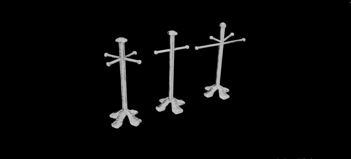 MANNEQUIN 3D MODEL - AR - VR - GAME READY Low-poly 3D model_12