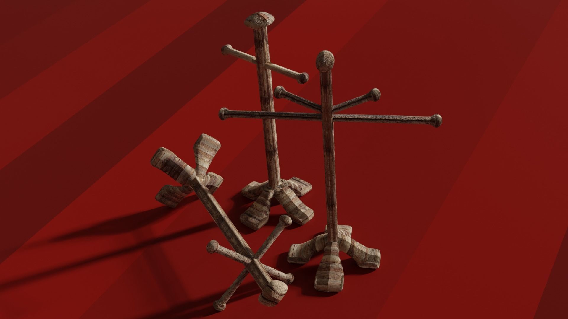 MANNEQUIN 3D MODEL - AR - VR - GAME READY Low-poly 3D model_2