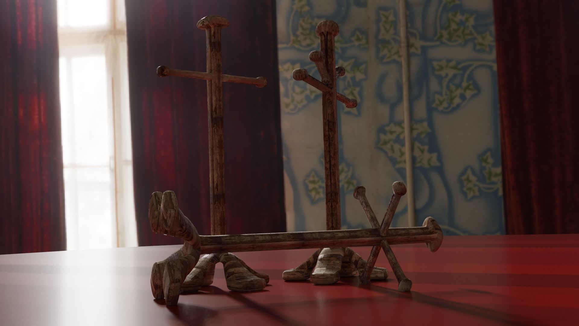 MANNEQUIN 3D MODEL - AR - VR - GAME READY Low-poly 3D model_4