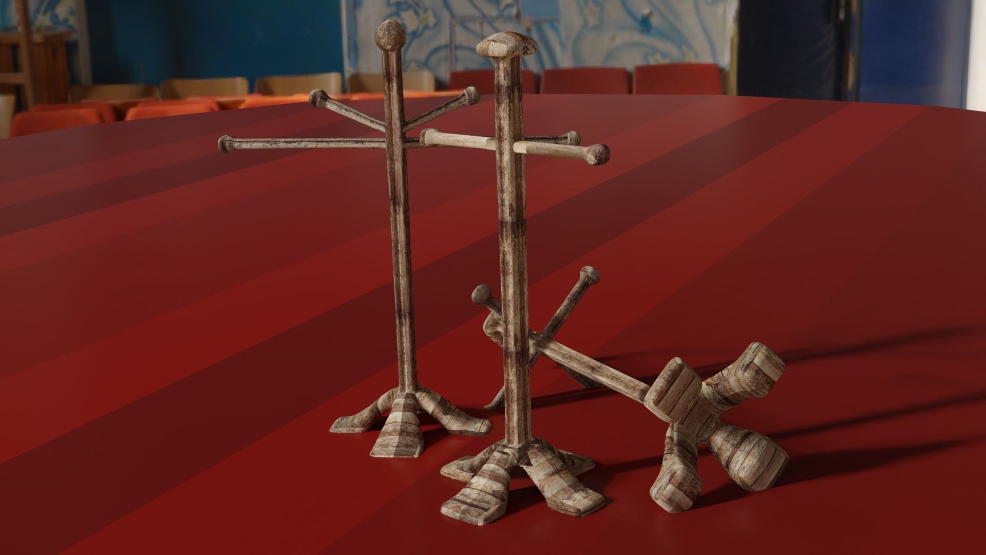 MANNEQUIN 3D MODEL - AR - VR - GAME READY Low-poly 3D model_3