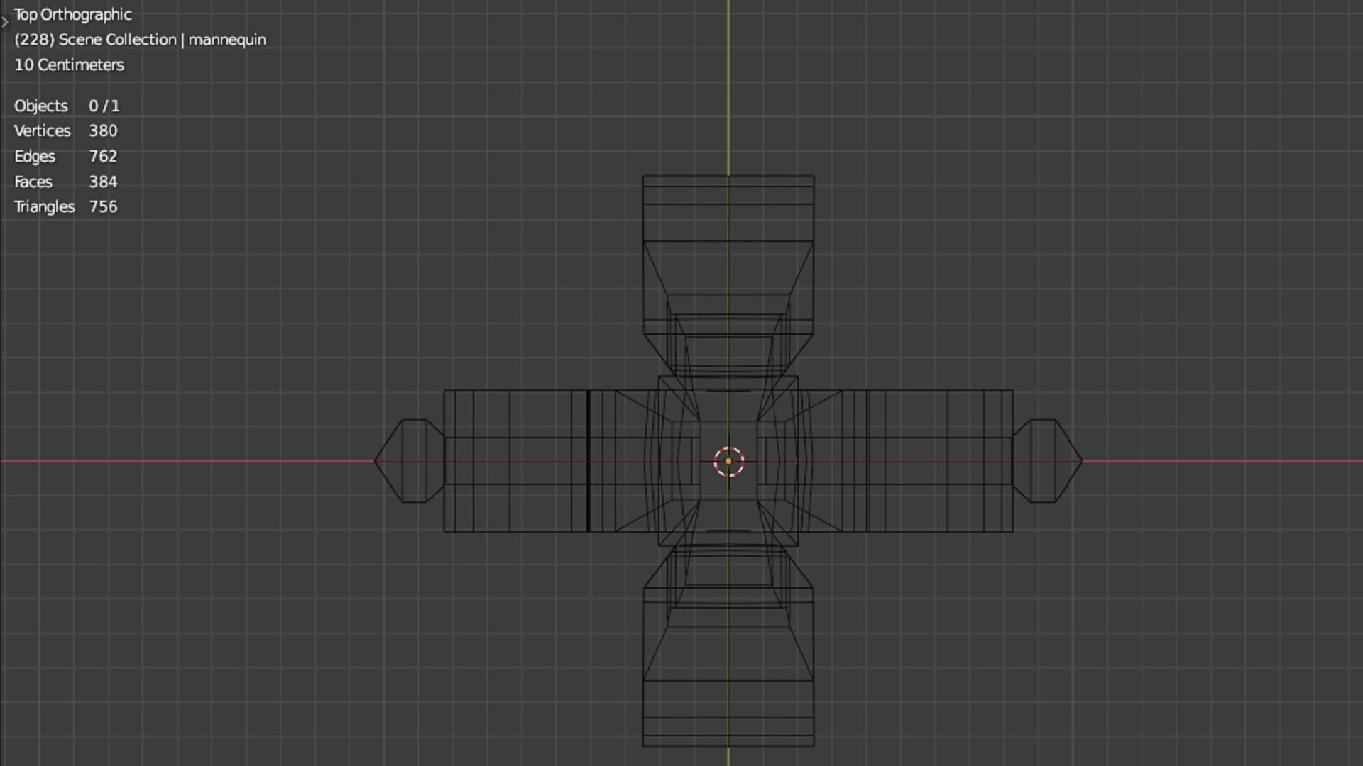 MANNEQUIN 3D MODEL - AR - VR - GAME READY Low-poly 3D model_22