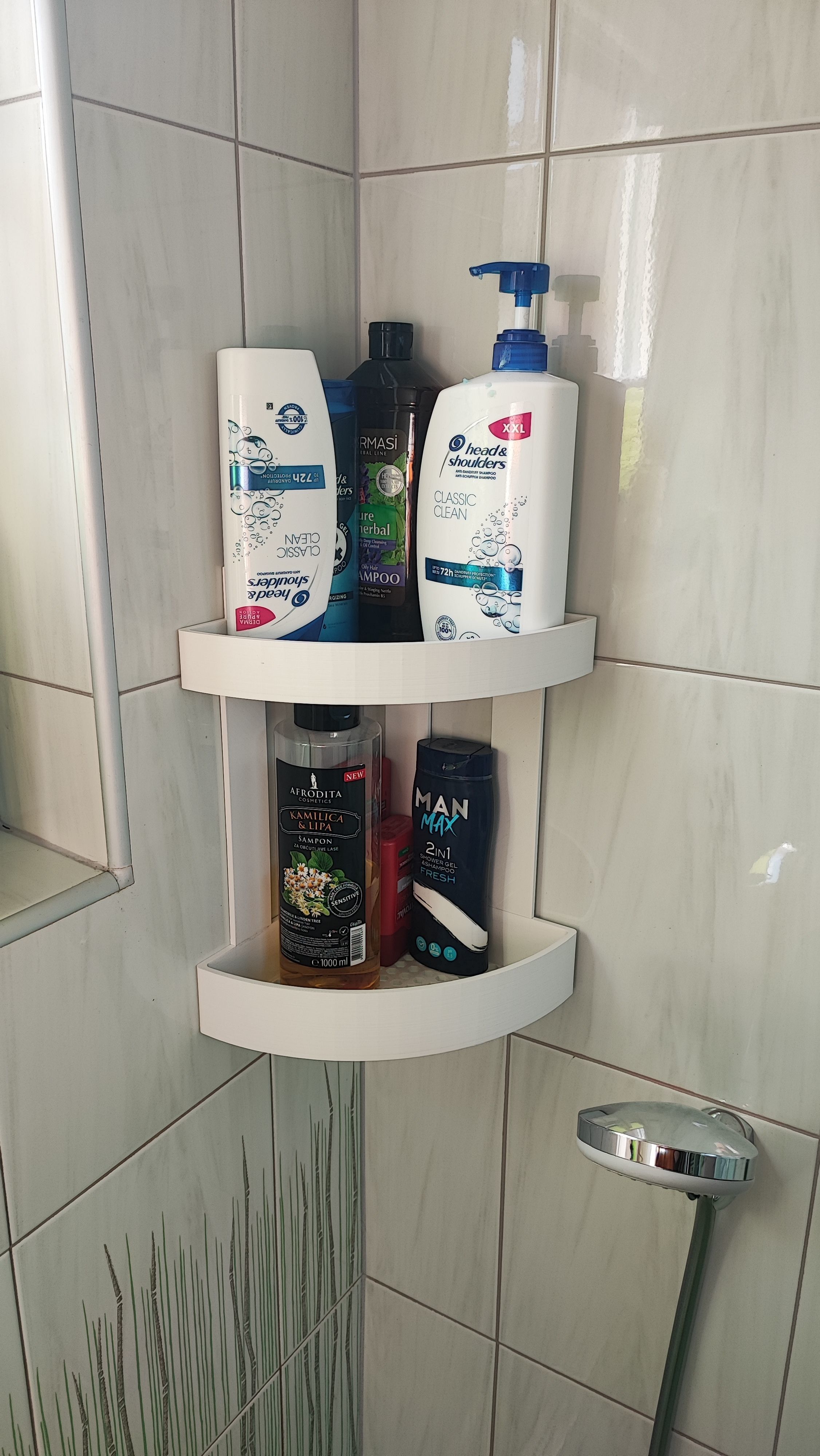 Shampoo stand 3D print model_1