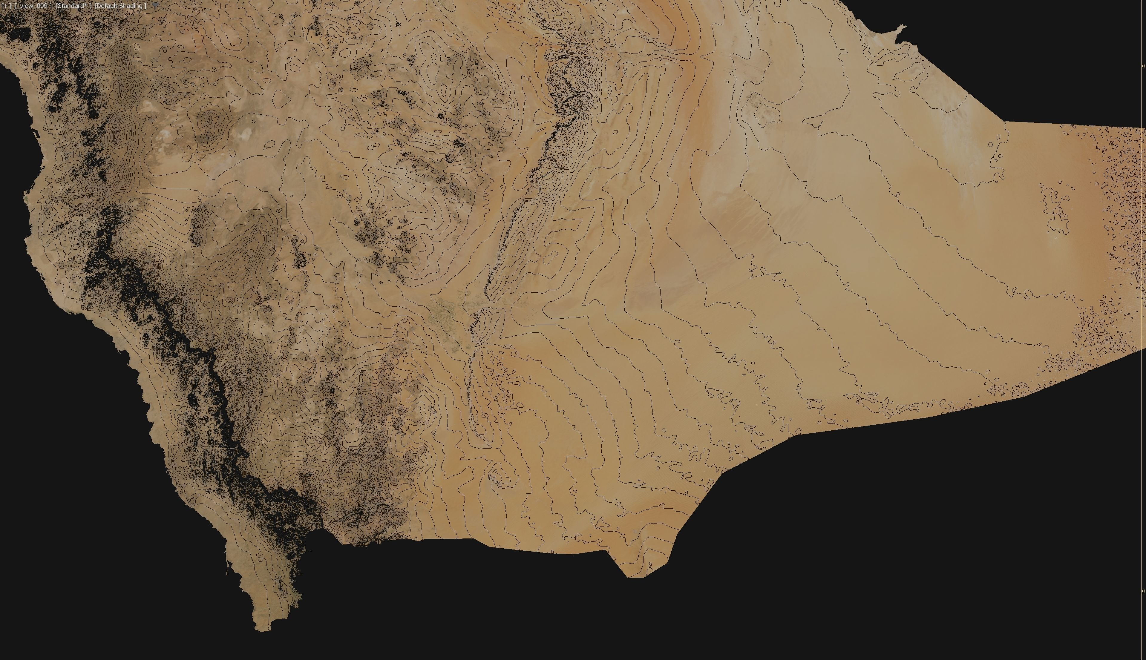 Saudi Arabia Low-poly 3D model_26