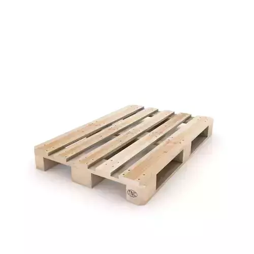 Wooden Pallet Low Poly