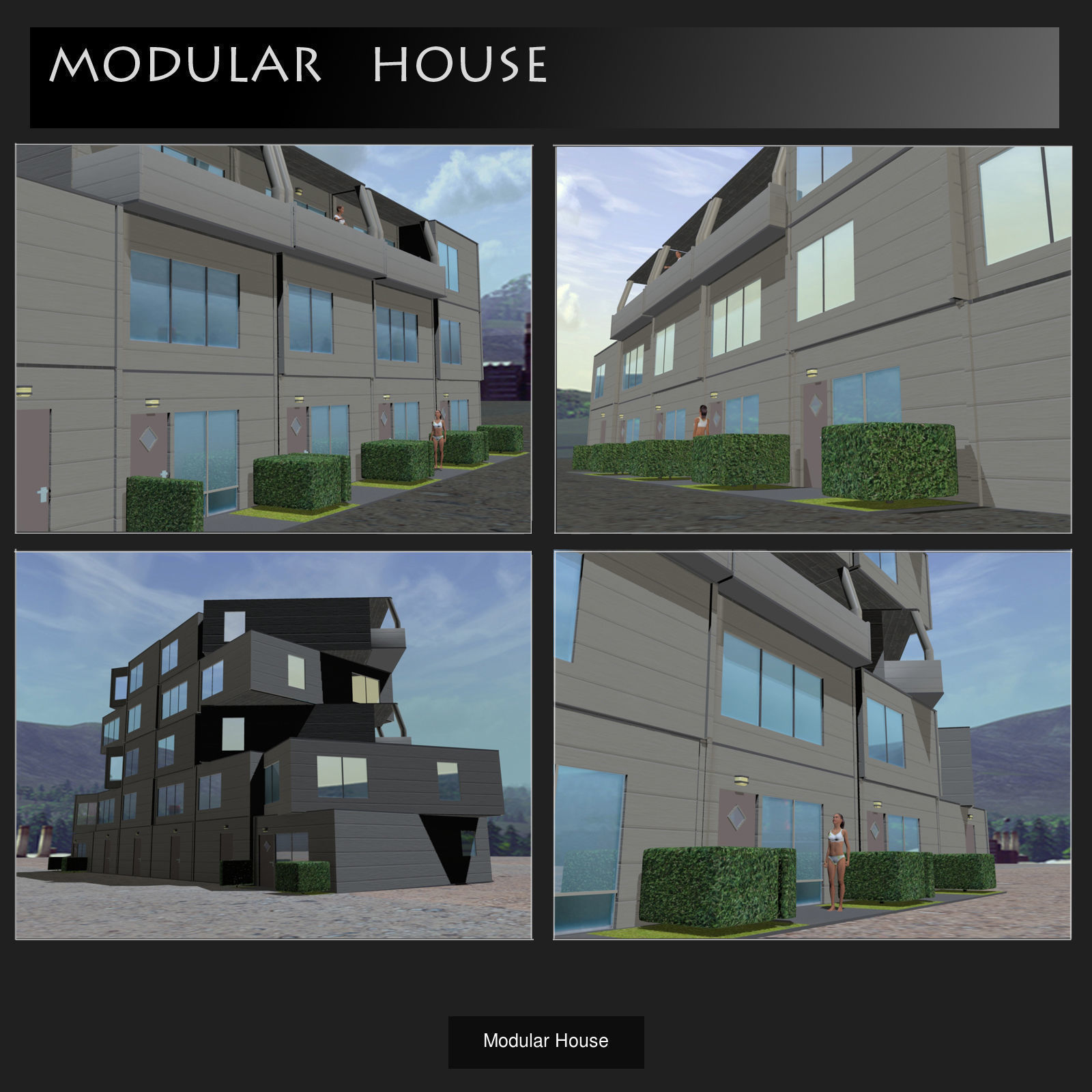 Future City Buildings 3D Model Collection_2