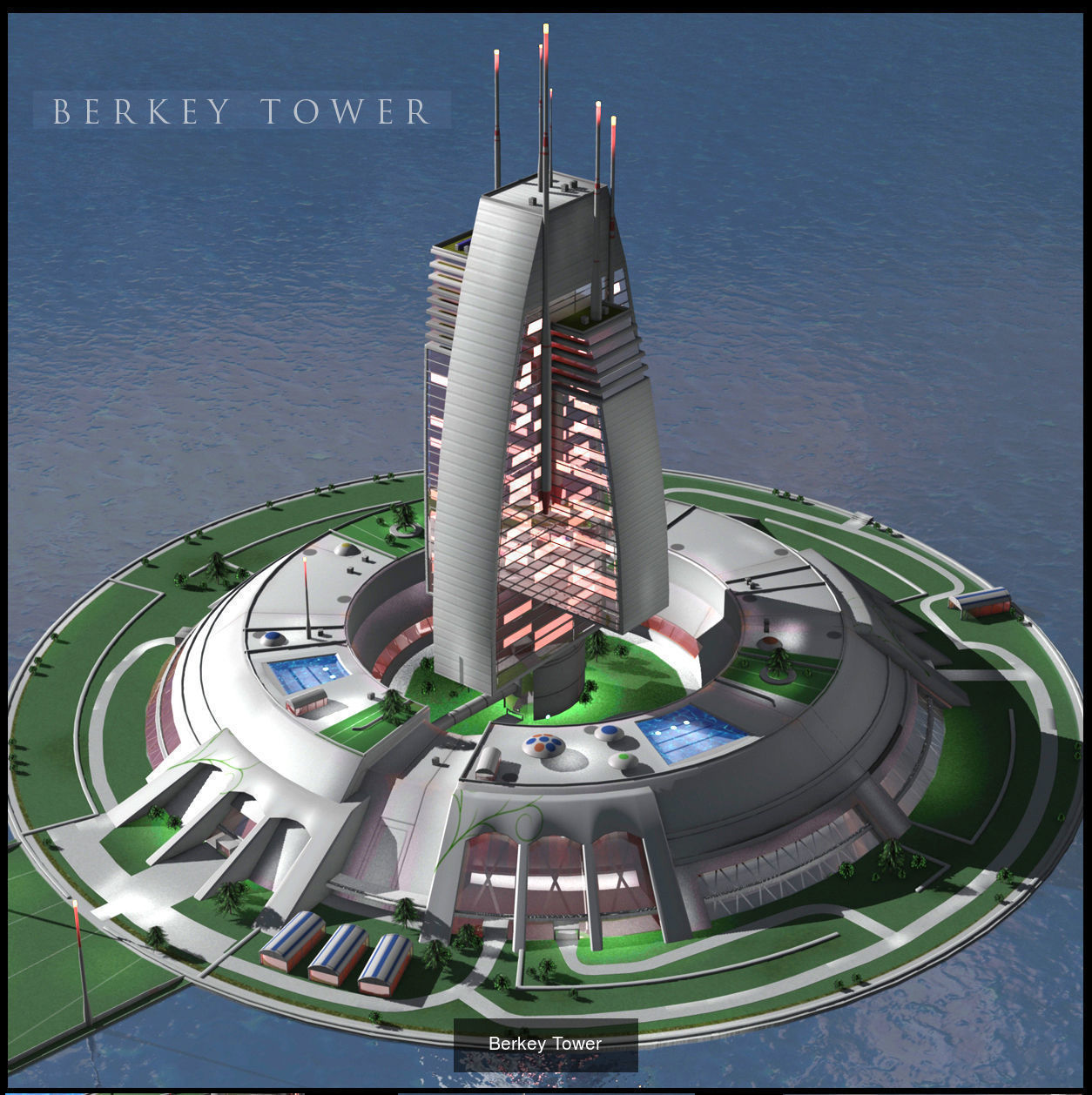 Future City Buildings 3D Model Collection_3