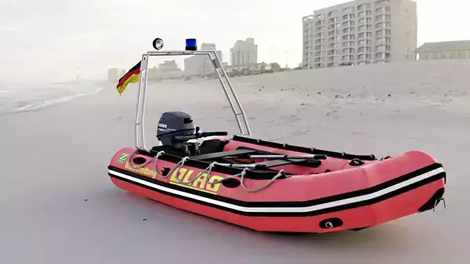 Zodiak MK2 DLRG Boot Rettungsboot