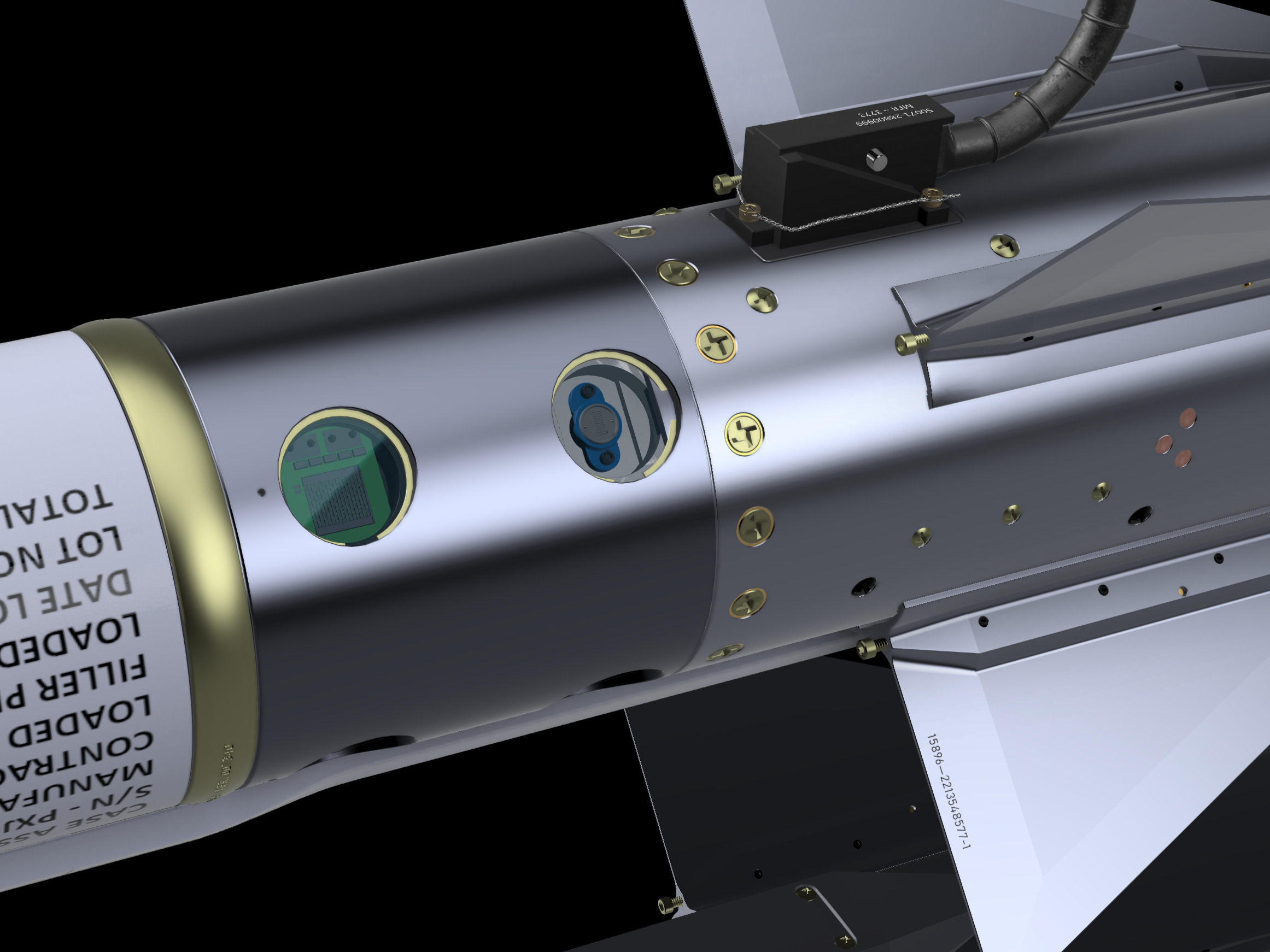 AIM-9X Sidewinder - Extreme Detail-Accuracy - 3D Print Ready 3D print model_10