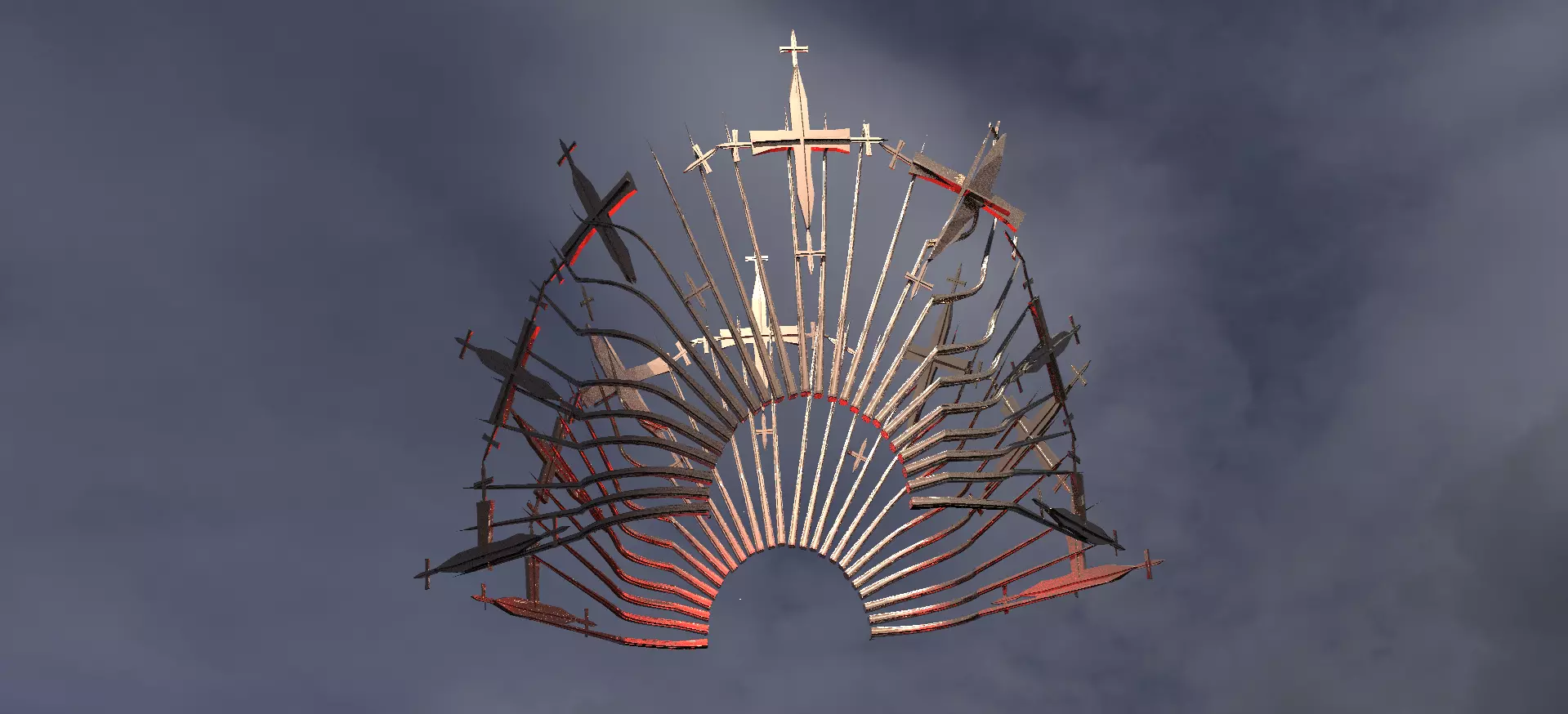 Angel Vortex Crown 3 3D model_0