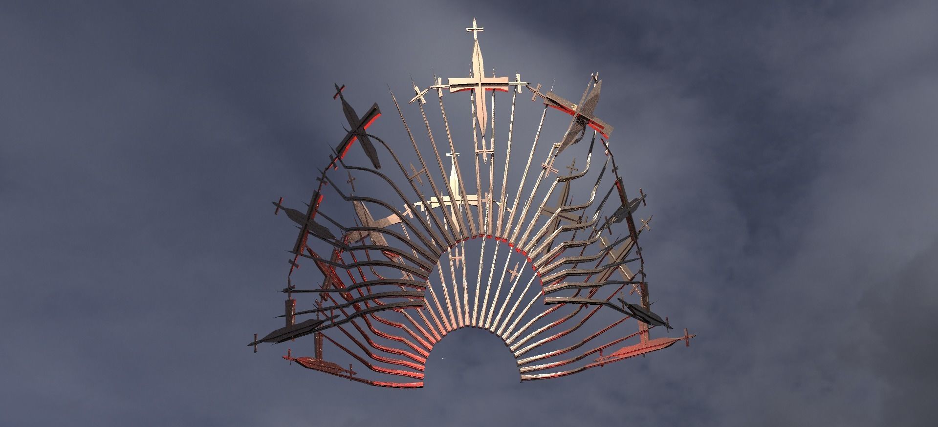 Angel Vortex Crown 3 3D model_1