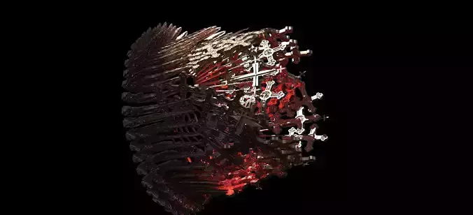 Crows Gold Crown 2 3D model