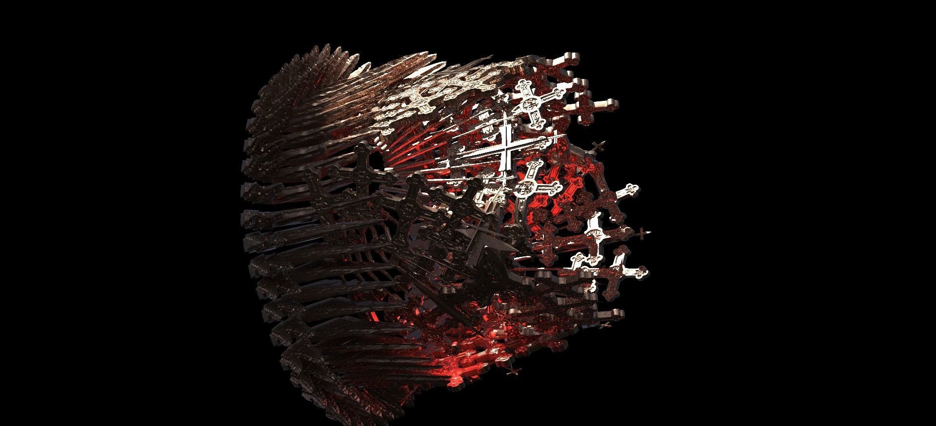 Crows Gold Crown 2 3D model_1