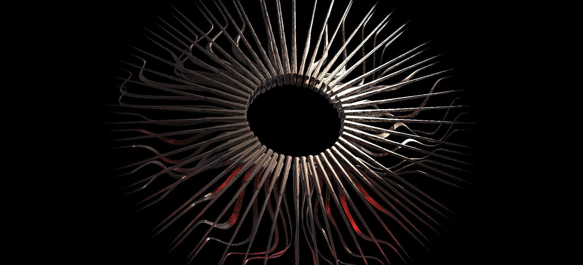 Angel Vortex Crown Sun 7 3D model_1