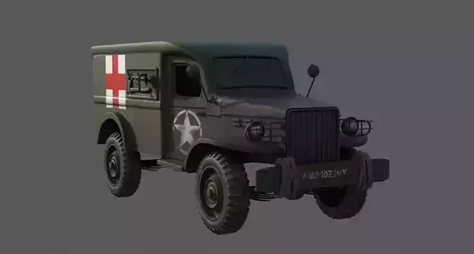  Ambulance   3D model