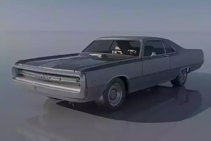 Chrysler 300 - 1970 3D print model