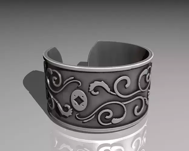 Ancient Bracelet STL jewelry