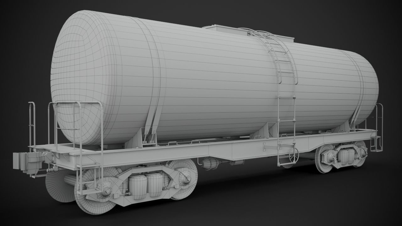 Rail tank car 3D model_11