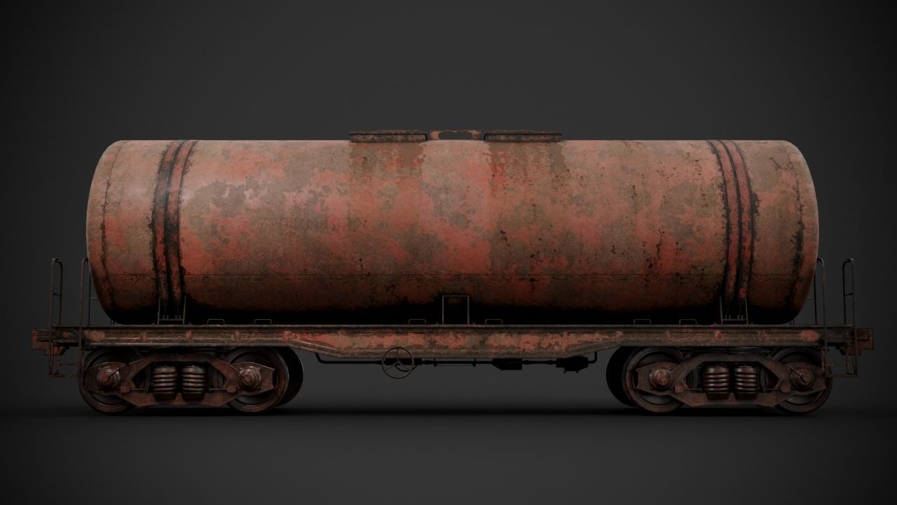 Rail tank car 3D model_10